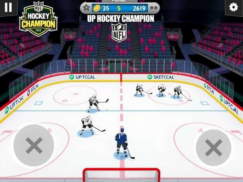 UP Hockey Champion Game Cover